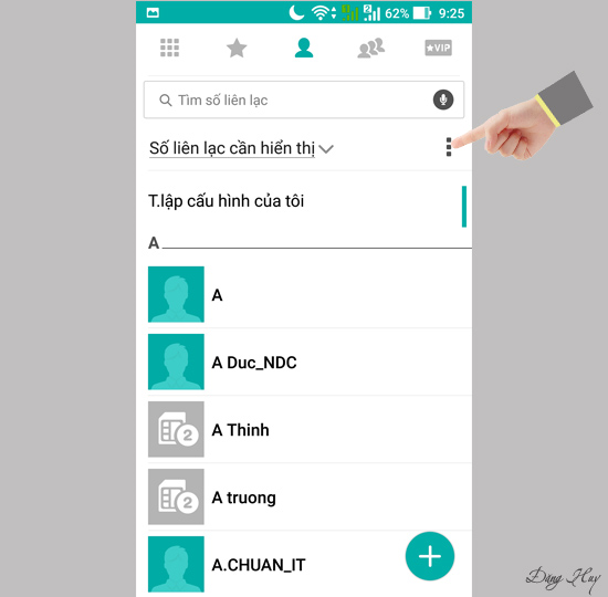 Bước 2: Chọn